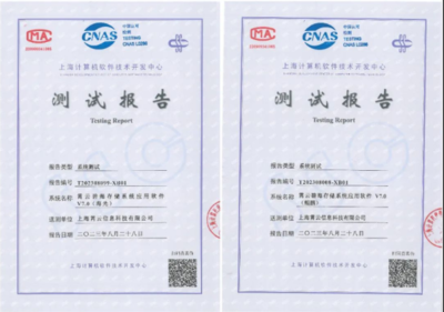 霄云科技信創存儲通過上海計算機軟件技術開發中心多項性能測試